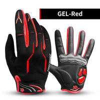 Coolchange Cycling Gloves Full Finger Thermal Gel Bike Sport Windproof Touch-CoolChange Spain Store-GEL Red-M-Bargain Bait Box