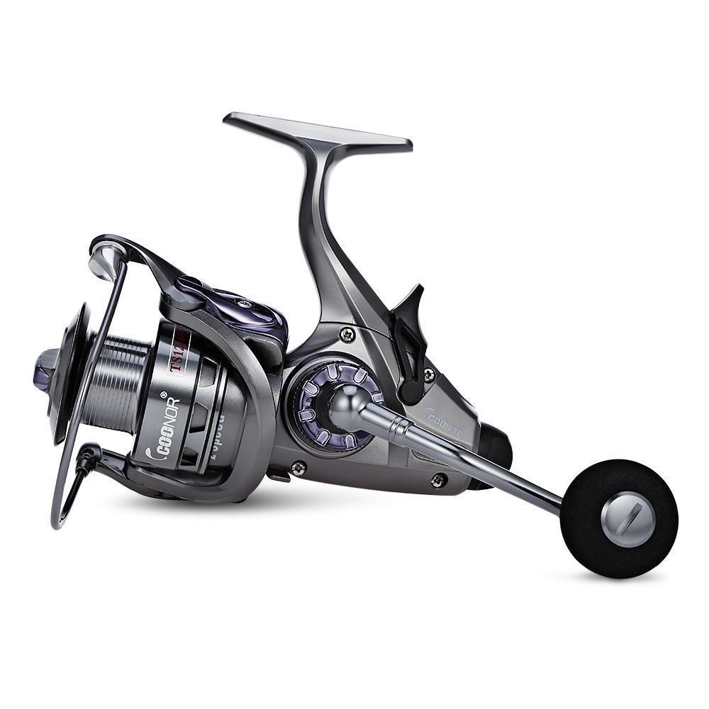 Coonor 10 + 1Bb Double Gear Ratio 6.3:1 4.3:1 Spinning Fishing Reel With Metal-Spinning Reels-Bike-Lover&#39;s Equipment Store-4000 Series-Bargain Bait Box