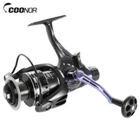Coonor 4.7:1 Metal Spool Spinning Fishing Reel 11 + 1 Ball Bearings Left/Right-Spinning Reels-Outl1fe Adventure Store-5000 Series-Bargain Bait Box
