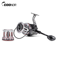 Coonor Afl10000 + 9000 11 + 1Bb Big Metal Fishing Spinning Reel With Double Wire-Spinning Reels-Outl1fe Adventure Store-Bargain Bait Box