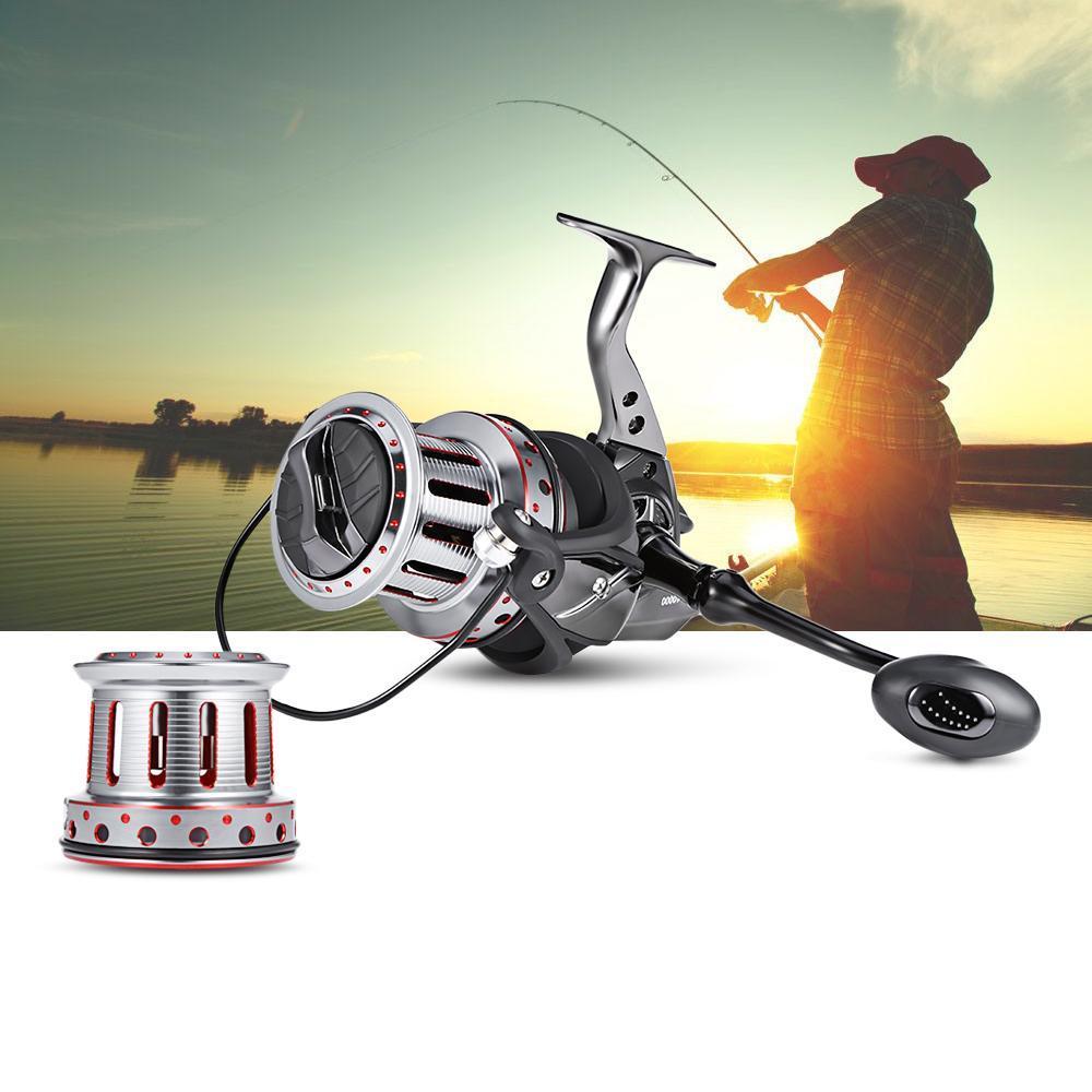 Coonor Spinning Reel Afl10000 + 9000 11 + 1Bb Big Metal Fishing Spinni –  Bargain Bait Box