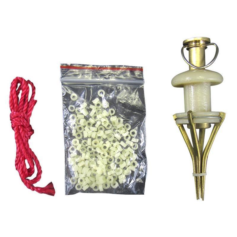 Copper Parts Bloodworm Lure Granule Angleworm Clip Carp Fishing Bander-Smiling of Fei Store-Bargain Bait Box