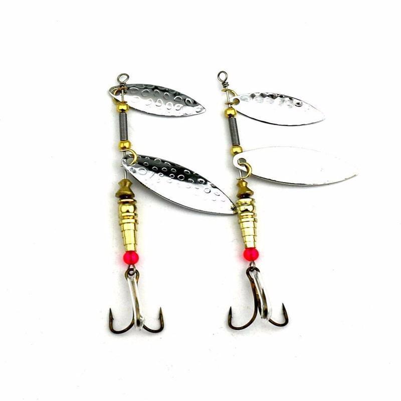 !!! Copper Spoon Fishing Lure Metal Lures Hard Baits Spoon Artificial Trout-trendsetter-Bargain Bait Box