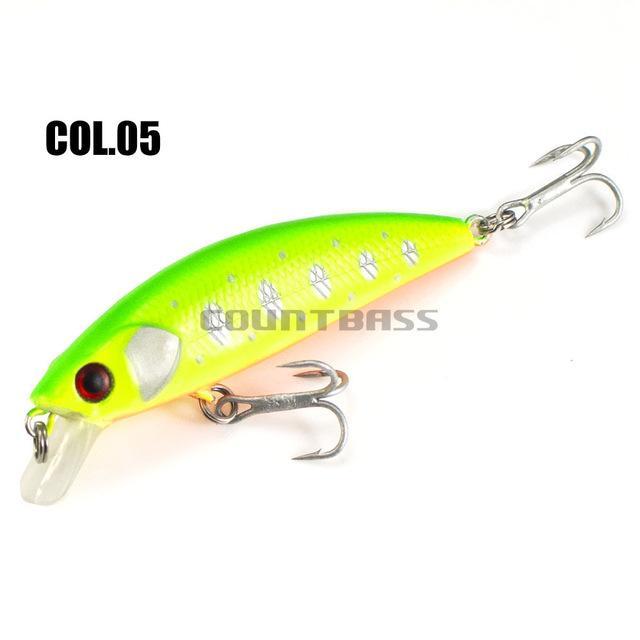 Countbass 60Mm 4.9G Hard Lures Fishing Baits, Minnow, Wobblers, Plug, Freshwater-countbass Fishing Tackles Store-05-Bargain Bait Box