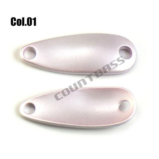 Countbass Casting Spoon With Korean Single Hook, Size 28.2X10.2Mm, 2.7G 3/32Oz-countbass Official Store-01-Bargain Bait Box