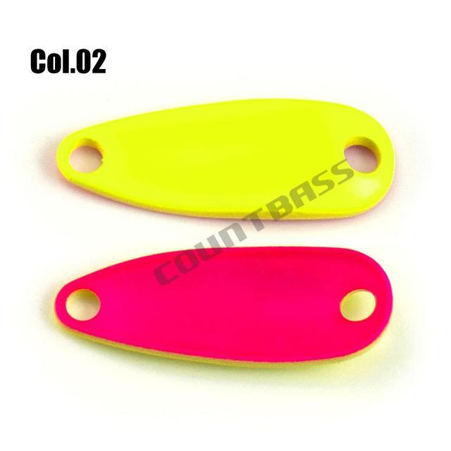 Countbass Casting Spoon With Korean Single Hook, Size 28.2X10.2Mm, 2.7G 3/32Oz-countbass Official Store-02-Bargain Bait Box