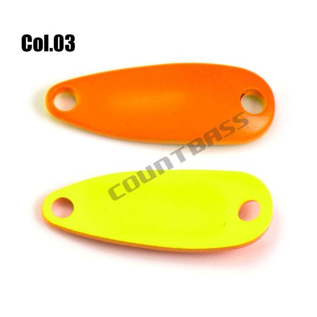 Countbass Casting Spoon With Korean Single Hook, Size 28.2X10.2Mm, 2.7G 3/32Oz-countbass Official Store-03-Bargain Bait Box