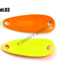 Countbass Casting Spoon With Korean Single Hook, Size 28.2X10.2Mm, 2.7G 3/32Oz-countbass Official Store-03-Bargain Bait Box