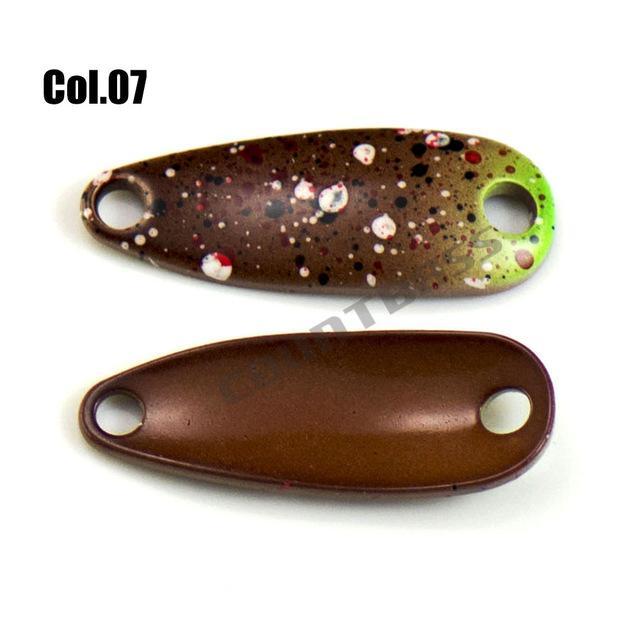 Countbass Casting Spoon With Korean Single Hook, Size 28.2X10.2Mm, 2.7G 3/32Oz-countbass Official Store-07-Bargain Bait Box