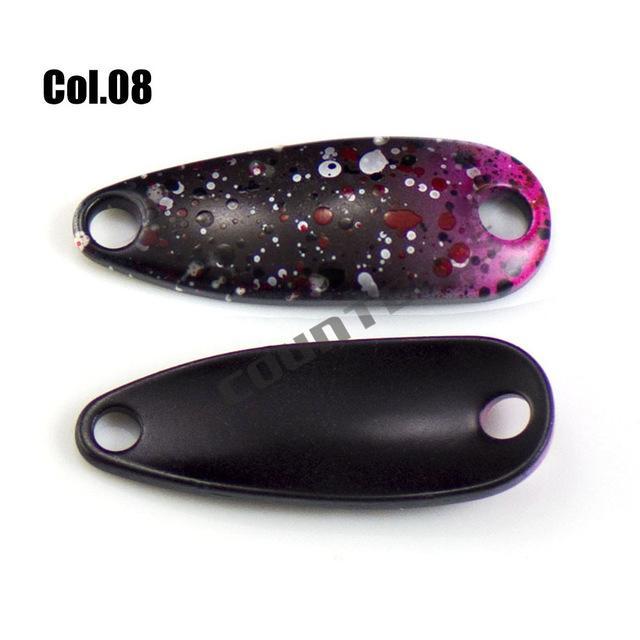 Countbass Casting Spoon With Korean Single Hook, Size 28.2X10.2Mm, 2.7G 3/32Oz-countbass Official Store-08-Bargain Bait Box