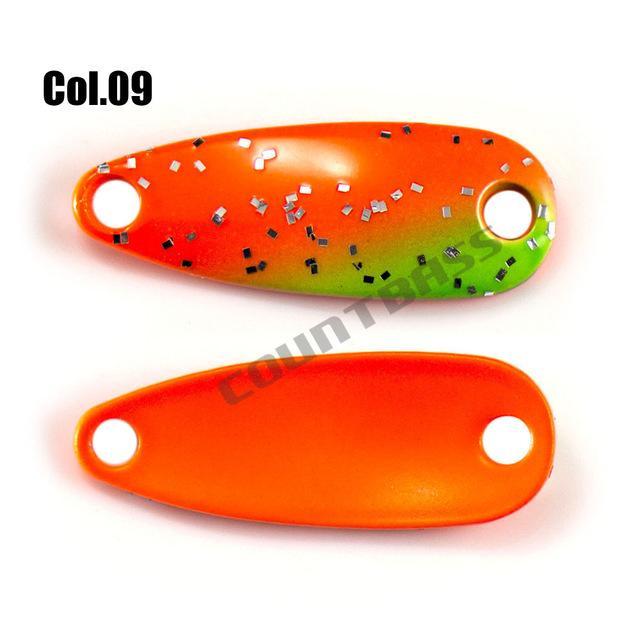 Countbass Casting Spoon With Korean Single Hook, Size 28.2X10.2Mm, 2.7G 3/32Oz-countbass Official Store-09-Bargain Bait Box