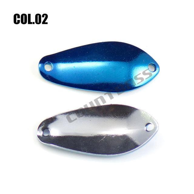 Countbass Casting Spoon With Korean Single Hook, Size 30X13.5Mm, 2.9G 7/64Oz-countbass Fishing Tackles Store-02-Bargain Bait Box