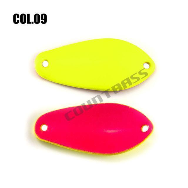 Countbass Casting Spoon With Korean Single Hook, Size 30X13.5Mm, 2.9G 7/64Oz-countbass Fishing Tackles Store-09-Bargain Bait Box