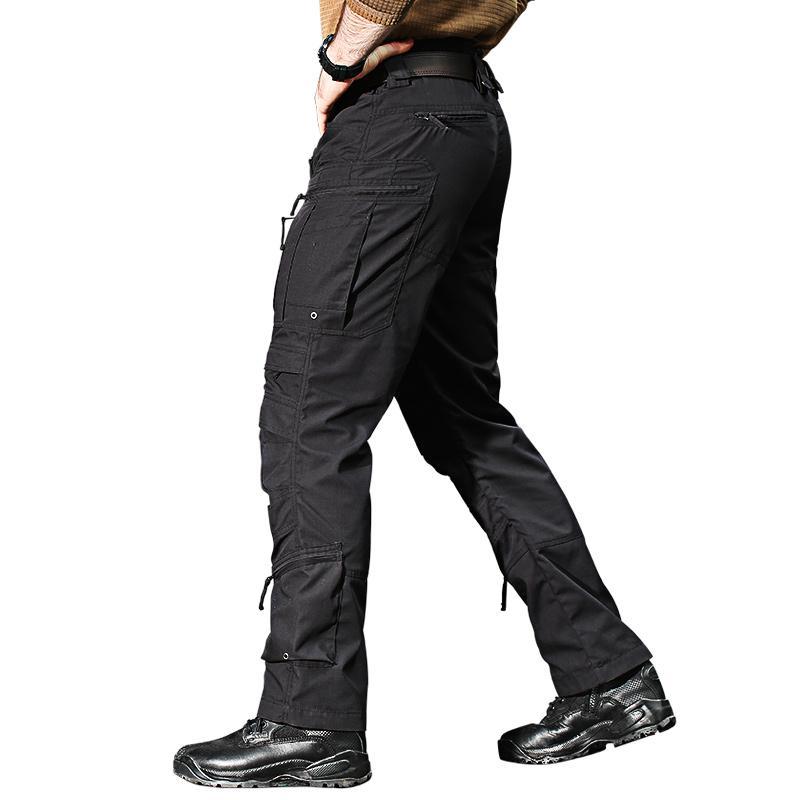 Cqb Outdoor Pants Men Tactical Multi Pocket Water Repellent Wear-Resis ...