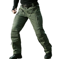 Cqb Outdoor Pants Men Tactical Multi Pocket Water Repellent Wear-Resisting-C.Q.B Official Store-Black-S-Bargain Bait Box