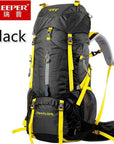 Creeper 60+5L Professional Waterproof Rucksack Internal Frame Climbing Camping-Creepers Outdoor Store-Black-Bargain Bait Box