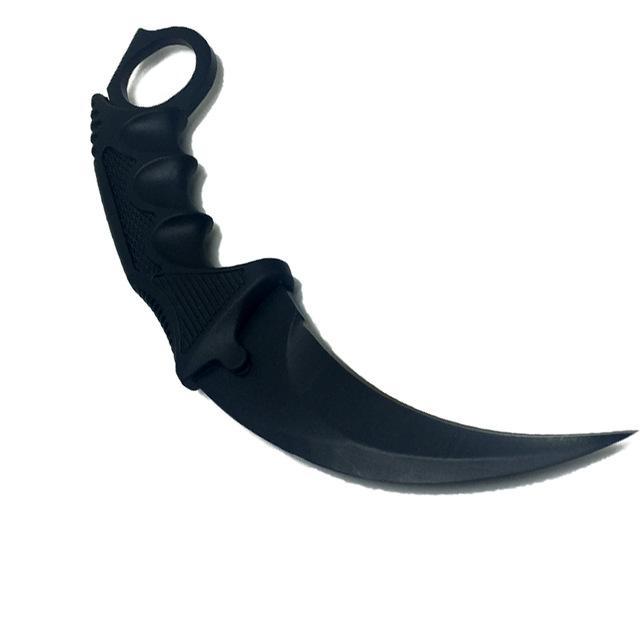 Cs Go Camping Folding Knives Top Quality Tactical Claw Hobby Survival Karambit-Extreme outdoors Store-Black-Bargain Bait Box