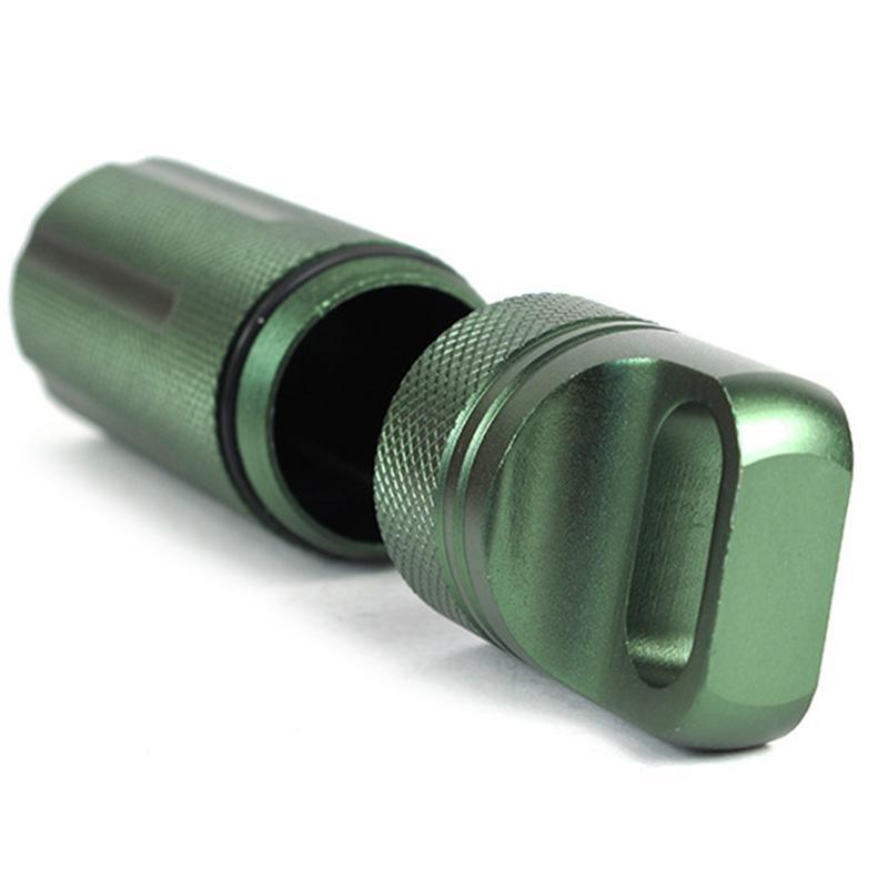 Cute Mini Edc Survival Equipment Waterproof Box Emergency Medicine Bottles-Daily Show Store-Green-Bargain Bait Box
