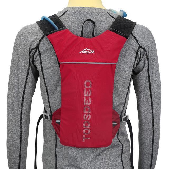 Cycling Backpack Sport Marathon Knapsack Nylon Rucksacks Pack Outdoor-Bavi Outdoor Store-red-Bargain Bait Box