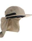 Cycling Cap Boating Hiking Outdoor Hat Brim Ear Neck Cover Sun Flap Cap-Bela Vida-Army green-Bargain Bait Box
