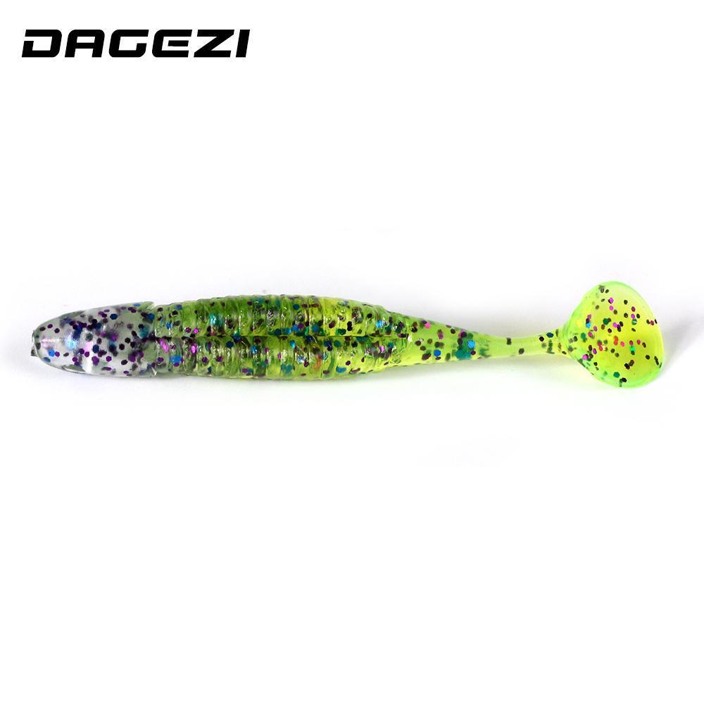 Dagezi 30Pcs/Lot Fishing Swimbaits Jig Head Soft Lure 9.5Cm/6G Fly Fishing-DAGEZI Store-Bargain Bait Box