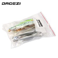 Dagezi 6Pcs/Lot 14Cm/11G Minnow Fishing Lure Laser Paint Lures Swimbait-Crankbaits-DAGEZI Store-Bargain Bait Box
