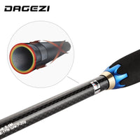 Dagezi Hy Lure Fishing Rod 1.8M/2.1M 4 Section M Power 7-20G Carbon Fiber Travel-DAGEZI Store-1.8 m-Bargain Bait Box