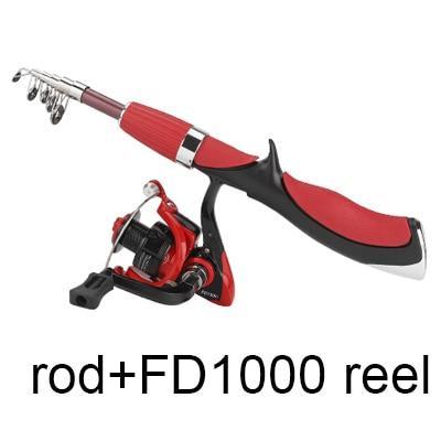 Dagezi Ice Fishing Rod Combo Telescopic Fishing Rod With Ice Fishing Reel-Ice Fishing Rods-DAGEZI Official Store-1000-Bargain Bait Box