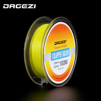 Dagezi Super Thin 0.06Mm 5Lb Test Crapple Braid Fishing Lines Multifilament Pe-DAGEZI Store-Bargain Bait Box