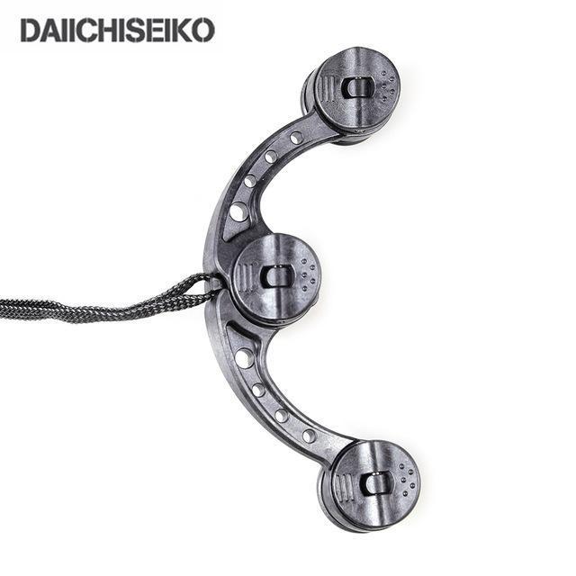 Daiichiseiko Knot Assist 2.0 For Fg Knot Braided Line To Leader Connection-Knot Tying Tools-AOTSURI Fishing Tackle Store-Black-Bargain Bait Box