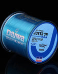 Daiwa 500M Super Strong Daiwa Justron Nylon Fishing Line 2Lb - 40Lb 7 Colors-ACEXPNM Angler & Cyclist's Store-Blue-0.4-Bargain Bait Box