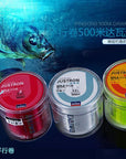 Daiwa Brand Best Quality 500M Monofilament Nylon Fishing Line 4 Color-ERICANIU 0607 Store-White-0.8-Bargain Bait Box