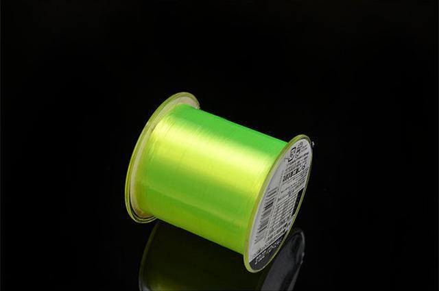 Daiwa Brand Best Quality 500M Monofilament Nylon Fishing Line 4 Color-ERICANIU 0607 Store-Yellow-0.8-Bargain Bait Box