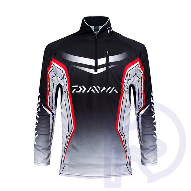 Daiwa Men Fishing Shirts Outdoor Sport Long Sleeve Breathable Fishing-Fishing Vests-Runing Wild Store-32-S-Bargain Bait Box