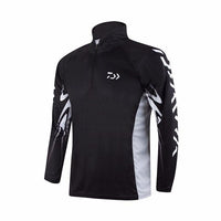 Daiwa Men Fishing Shirts Outdoor Sport Long Sleeve Breathable Fishing-Fishing Vests-Runing Wild Store-34-S-Bargain Bait Box