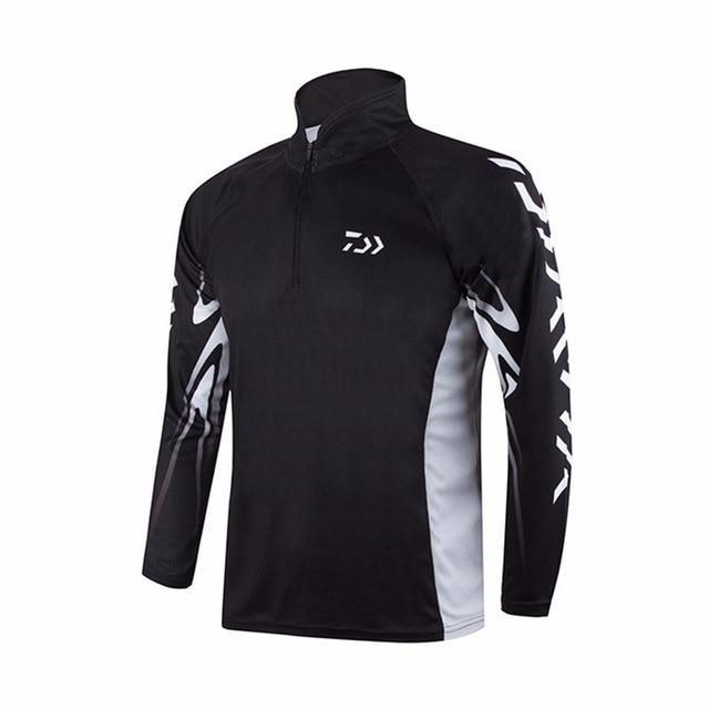 Daiwa Men Fishing Shirts Outdoor Sport Long Sleeve Breathable Fishing-Fishing Vests-Runing Wild Store-34-S-Bargain Bait Box