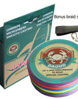 Daoud Superpower Braided Fishing Line 8 Strands 300M (327 Yards) Abrasion-fishers zone-Multi-0.8-Bargain Bait Box