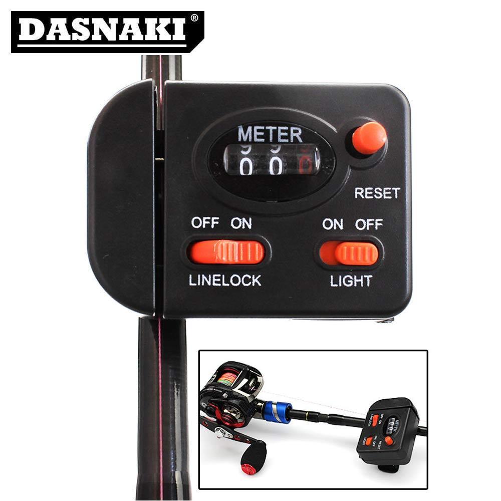 Dasnaki Fishing Line Counter Measuring Range 0-99.9M Fishing Lines 60G Weight-There is always a suitable for you-Bargain Bait Box