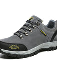 Dekabr Men'S Waterproof Hiking Shoes Cushioning Antislip Climbing Shoes Trekking-ZIMNIE Sneakers Store-Dark Gray-7-Bargain Bait Box