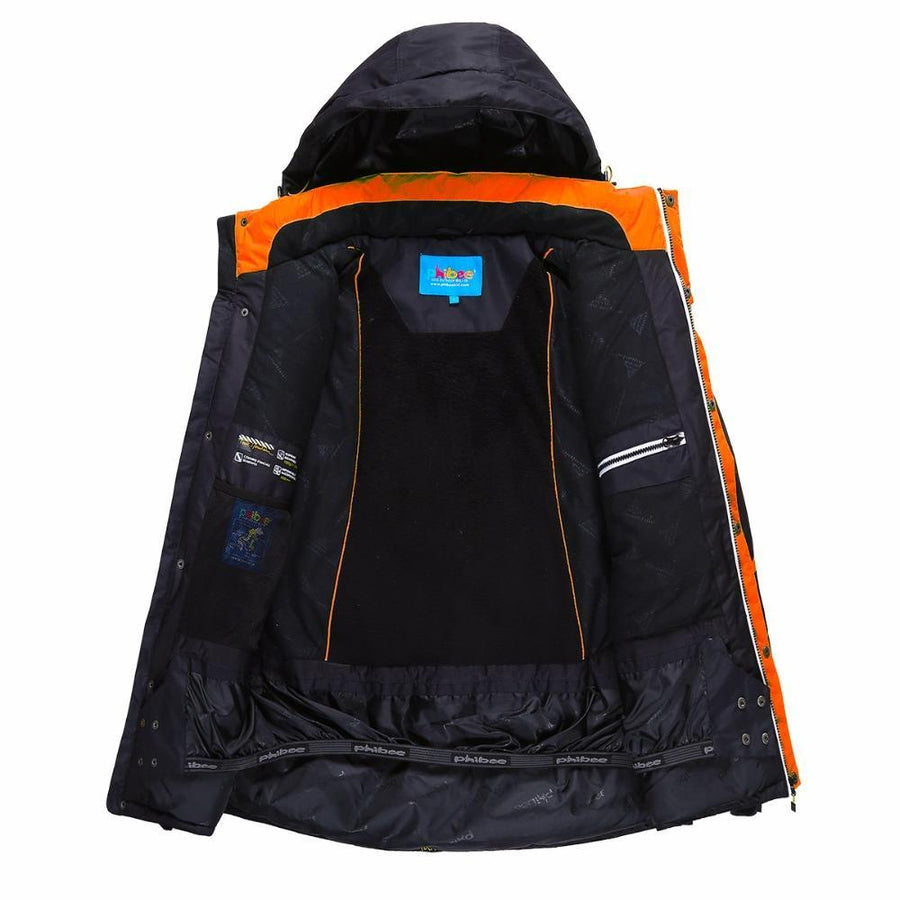 Detector Men'S Black And Blue Hight Waterproof Mountain Hiking Camping Jacket-Detector Sport-Black-M-Bargain Bait Box