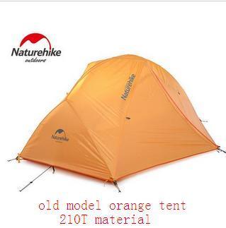 Dhl Freeshipping 2 Person Camping Tent Waterproof 20D Silicone Fabric-Gocamp-orange old style-Bargain Bait Box