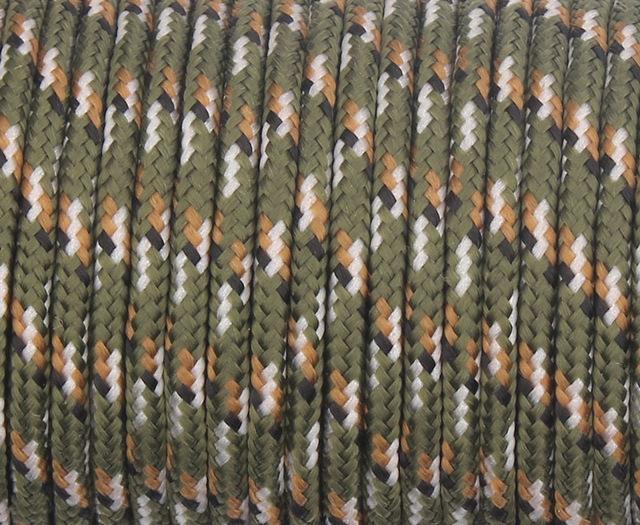Dia. 2Mm One Stand Cores Paracord For Survival Parachute Cord Lanyard Camping-campingsky Official Store-2mm army green camo-50meters-Bargain Bait Box