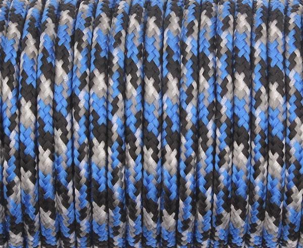 Dia. 2Mm One Stand Cores Paracord For Survival Parachute Cord Lanyard Camping-campingsky Official Store-2mm blue camo-50meters-Bargain Bait Box