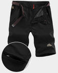Direnjie Summer Outdoor Sports Quick Dry Pants Men Camping Fishing Trekking-LandCrown Adventure Store-Black-L-Bargain Bait Box