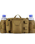Double Water Bottle Men Nylon Waist Sport Bag Belt Tactical Military Travel-Smiling of Fei Store-New Jungle digital-Bargain Bait Box