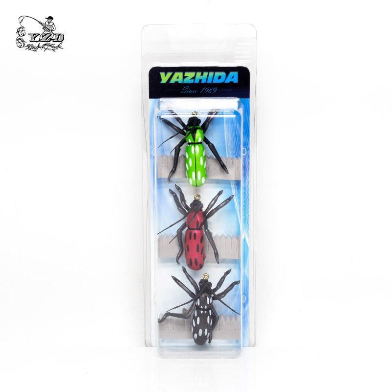 Dry Fly Fishing Flies Set Beetle Insect Lure Fly Kitfor Rainbow Trout Flies Bass-Yazhida fishing tackle-A-Bargain Bait Box