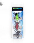 Dry Fly Fishing Flies Set Beetle Insect Lure Fly Kitfor Rainbow Trout Flies Bass-Yazhida fishing tackle-A-Bargain Bait Box