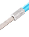 Dsstyles 1Pc Professional Sharpener Pen Shape Diamond Knife Sharpener Multi-Primitive man Store-Bargain Bait Box