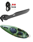 Durable Aluminum Alloy Watercraft Canoe Kayak Boat Rudder Foot Control Direction-Kayak Rudders-Outdoor Loving Store-Bargain Bait Box