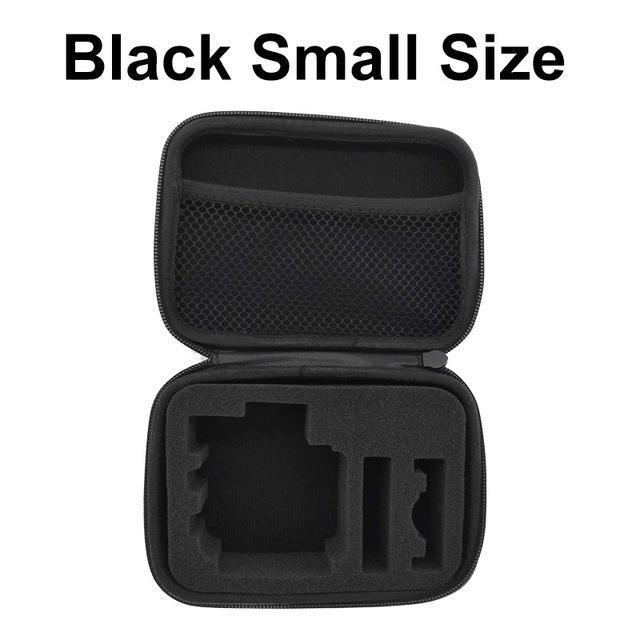 Easttowest Go Pro Accessories Protective Storage Bag Carry Case For Xiaomi Yi Go-Action Cameras-EASTTOWEST Zetto Store-black small size-Bargain Bait Box